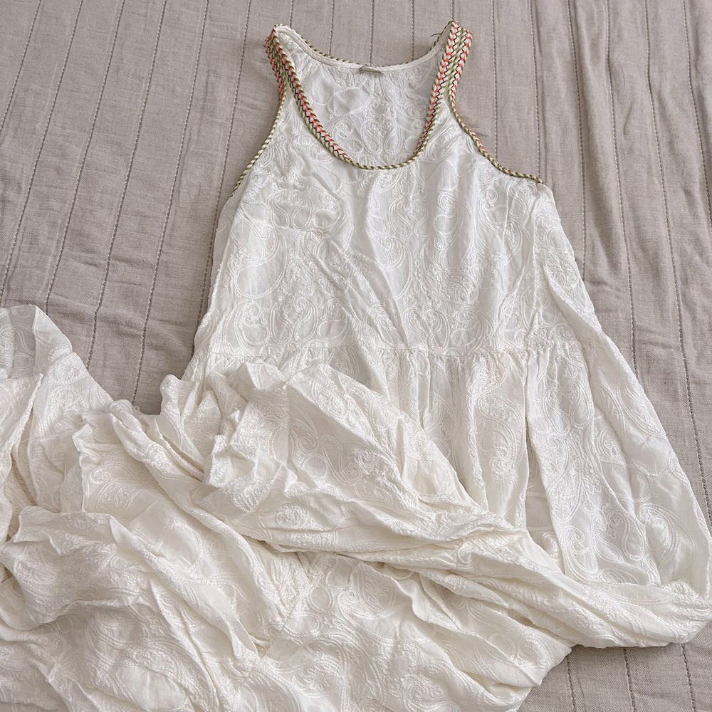 Free People Embroidered Maxi Dress